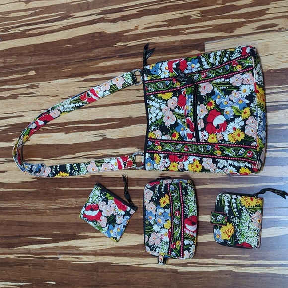 Vera Bradley Handbags - Vera Bradley coordinating print purse set